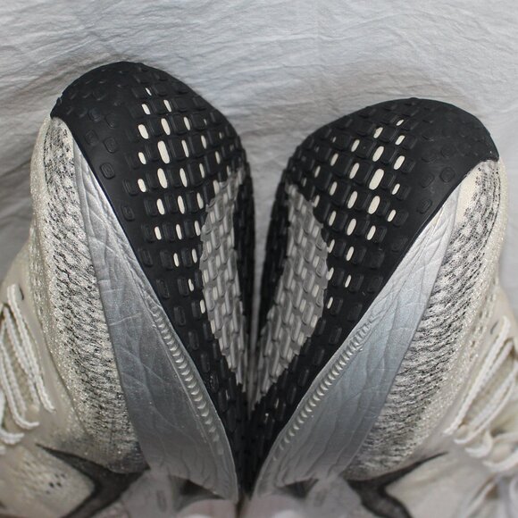 Nike ZoomX VaporFly 3 Running Shoes White/Particle Grey Metallic Men's Sz12.5 - Picture 15 of 16